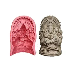 Ganesh Mold For Making Idols B28 | 8.5 inch